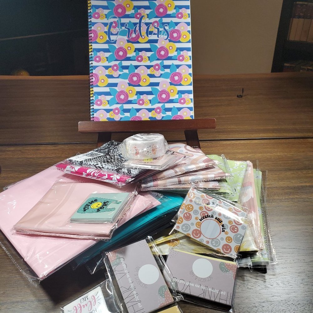 Bundle # 5 - Huge Bundle Shipping Supplies - Craft Fair Booth - Farmer's Market